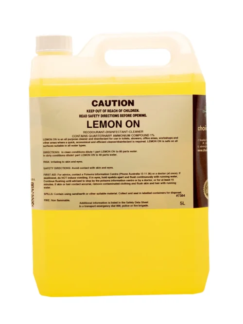 LEMON ON DISINFECTANT